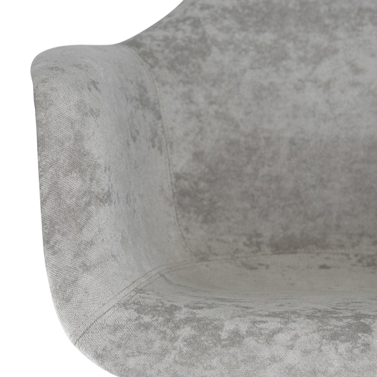Willow Modern Fabric Eiffel Base Accent Side Chair - Elax Furniture