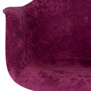 Willow Modern Fabric Eiffel Base Accent Side Chair - Elax Furniture