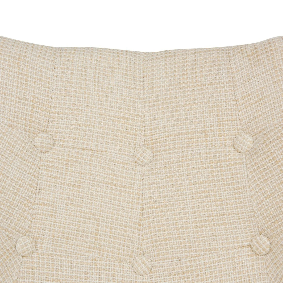 Willow Modern Petite Twill Upholstered Fabric/Velvet with Eiffel Base Rocking Chair - Elax Furniture