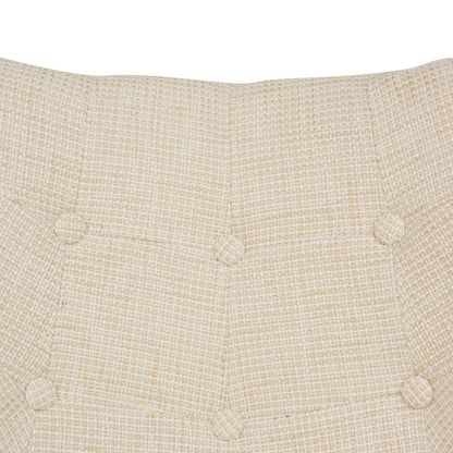 Willow Modern Petite Twill Upholstered Fabric/Velvet with Eiffel Base Rocking Chair - Elax Furniture