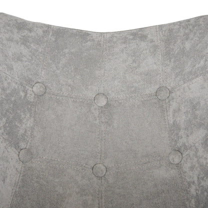 Willow Modern Petite Twill Upholstered Fabric/Velvet with Eiffel Base Rocking Chair - Elax Furniture