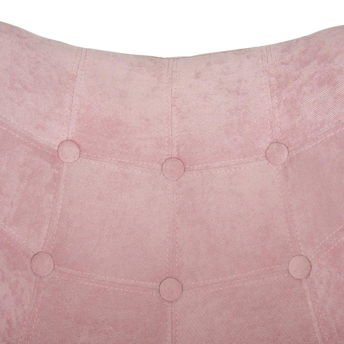 Willow Modern Petite Twill Upholstered Fabric/Velvet with Eiffel Base Rocking Chair - Elax Furniture