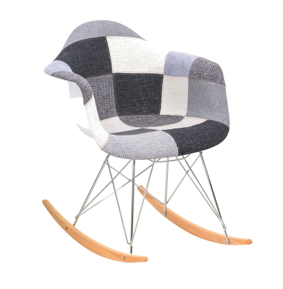 Willow Modern Fabric Eiffel Base Accent Side Chair - Elax Furniture