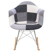 Willow Modern Fabric Eiffel Base Accent Side Chair - Elax Furniture