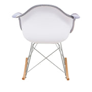 Willow Modern Fabric Eiffel Base Accent Side Chair - Elax Furniture