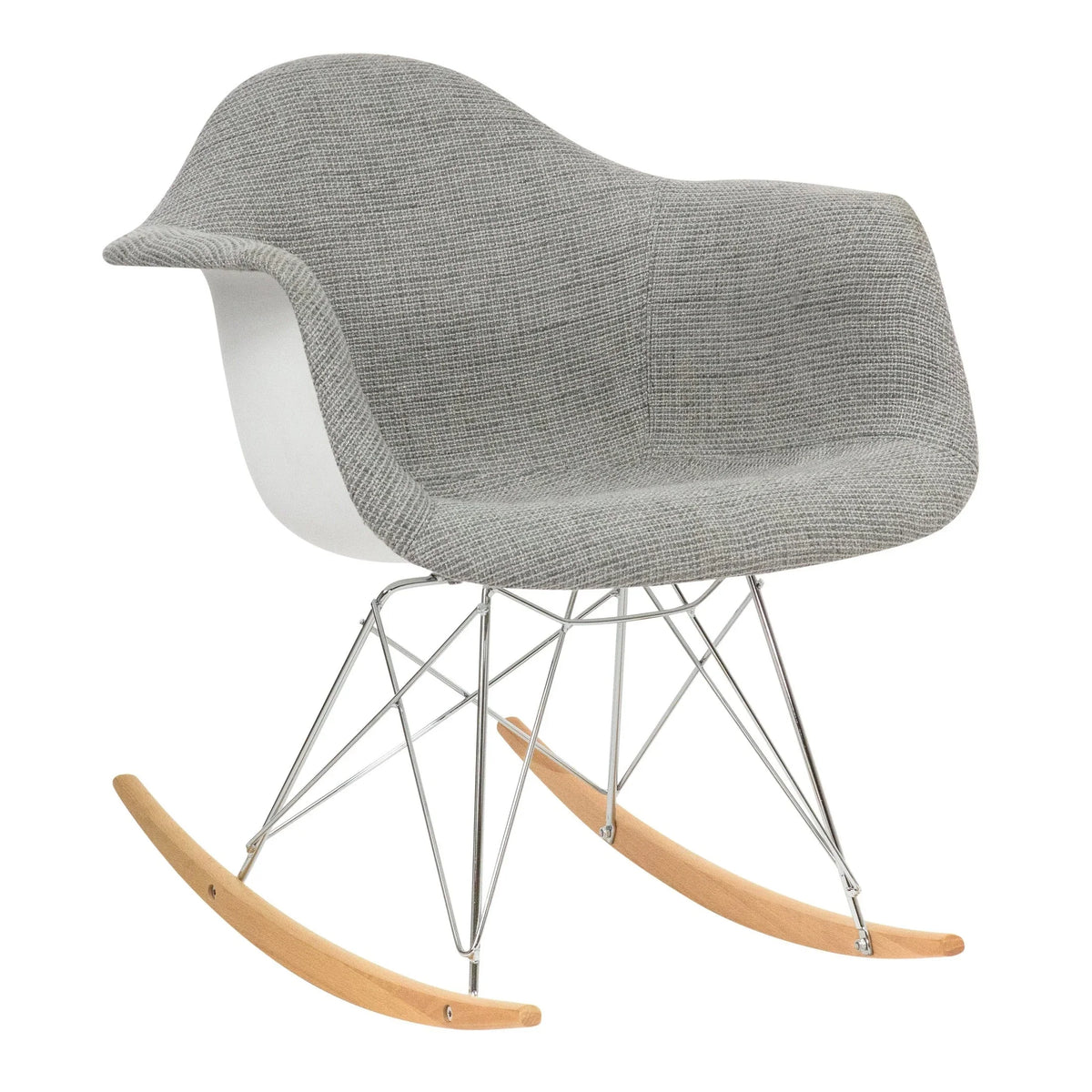 Willow Modern Fabric Eiffel Base Accent Side Chair - Elax Furniture