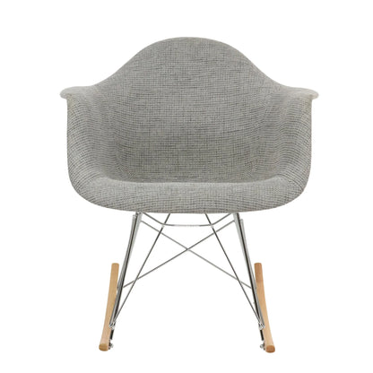 Willow Modern Fabric Eiffel Base Accent Side Chair - Elax Furniture