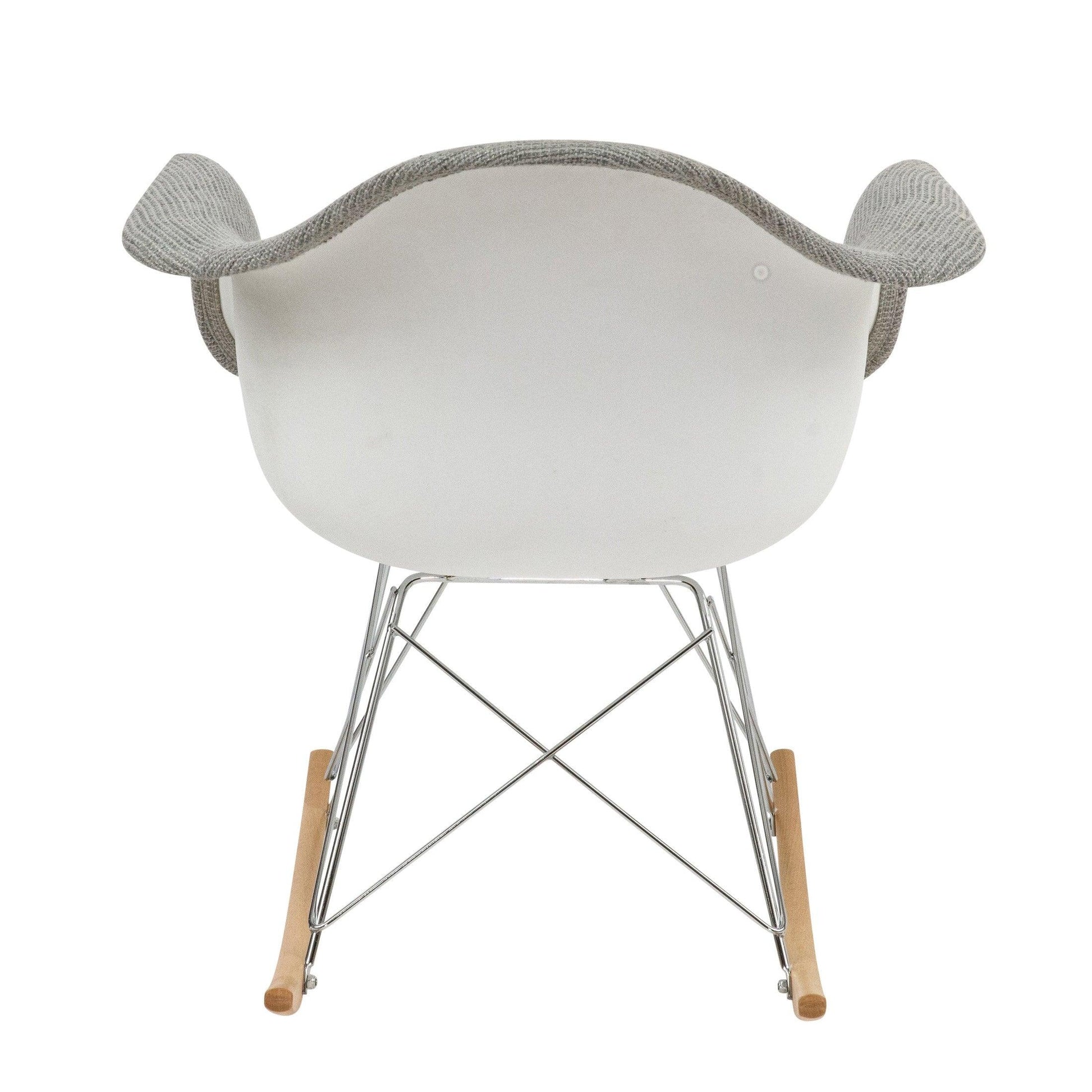 Willow Modern Fabric Eiffel Base Accent Side Chair - Elax Furniture