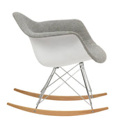 Willow Modern Fabric Eiffel Base Accent Side Chair - Elax Furniture