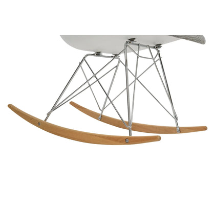 Willow Modern Fabric Eiffel Base Accent Side Chair - Elax Furniture