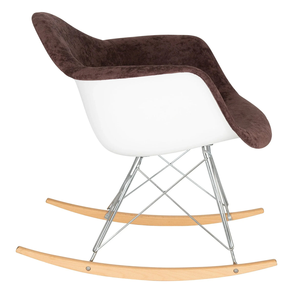 Willow Modern Fabric Eiffel Base Accent Side Chair - Elax Furniture