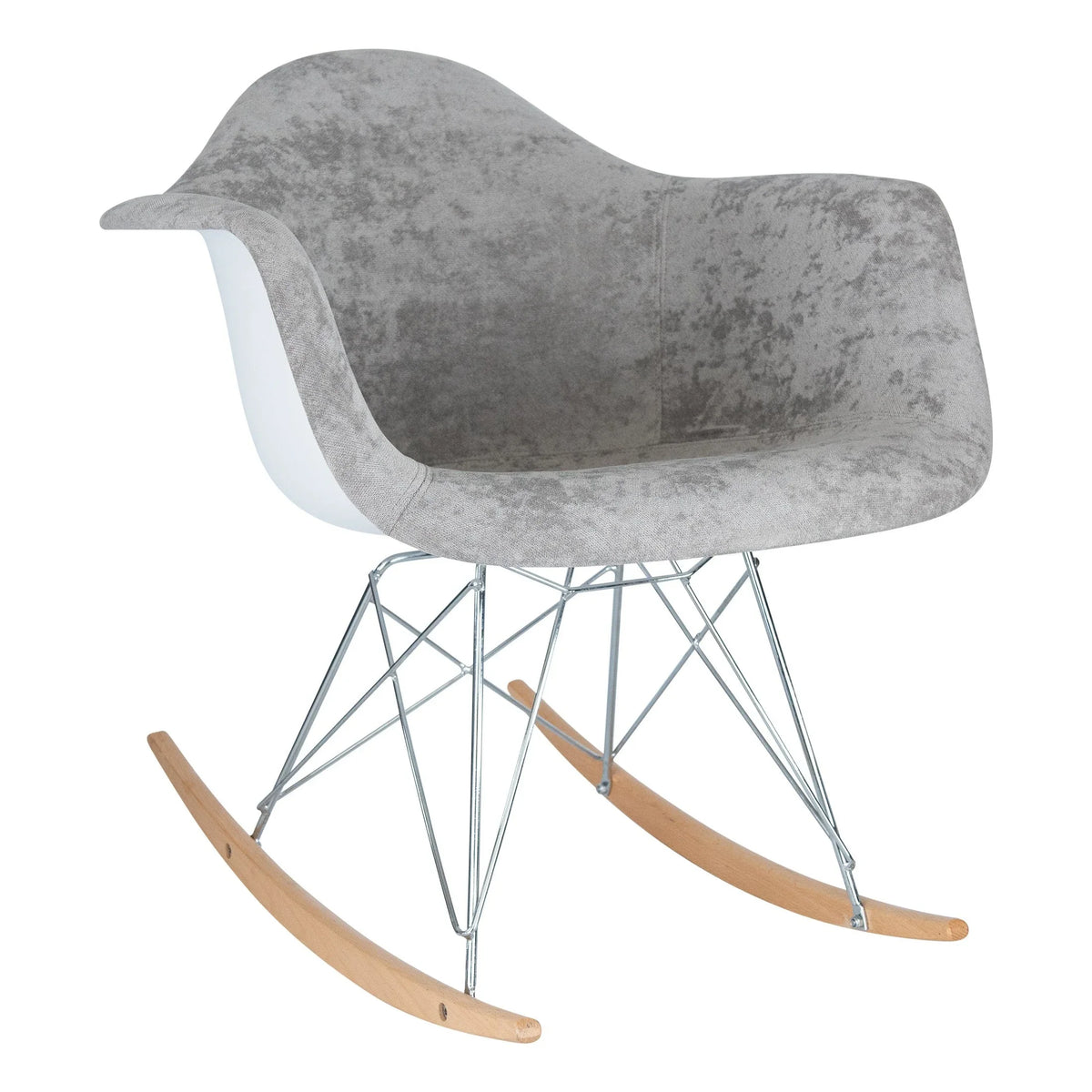 Willow Modern Fabric Eiffel Base Accent Side Chair - Elax Furniture