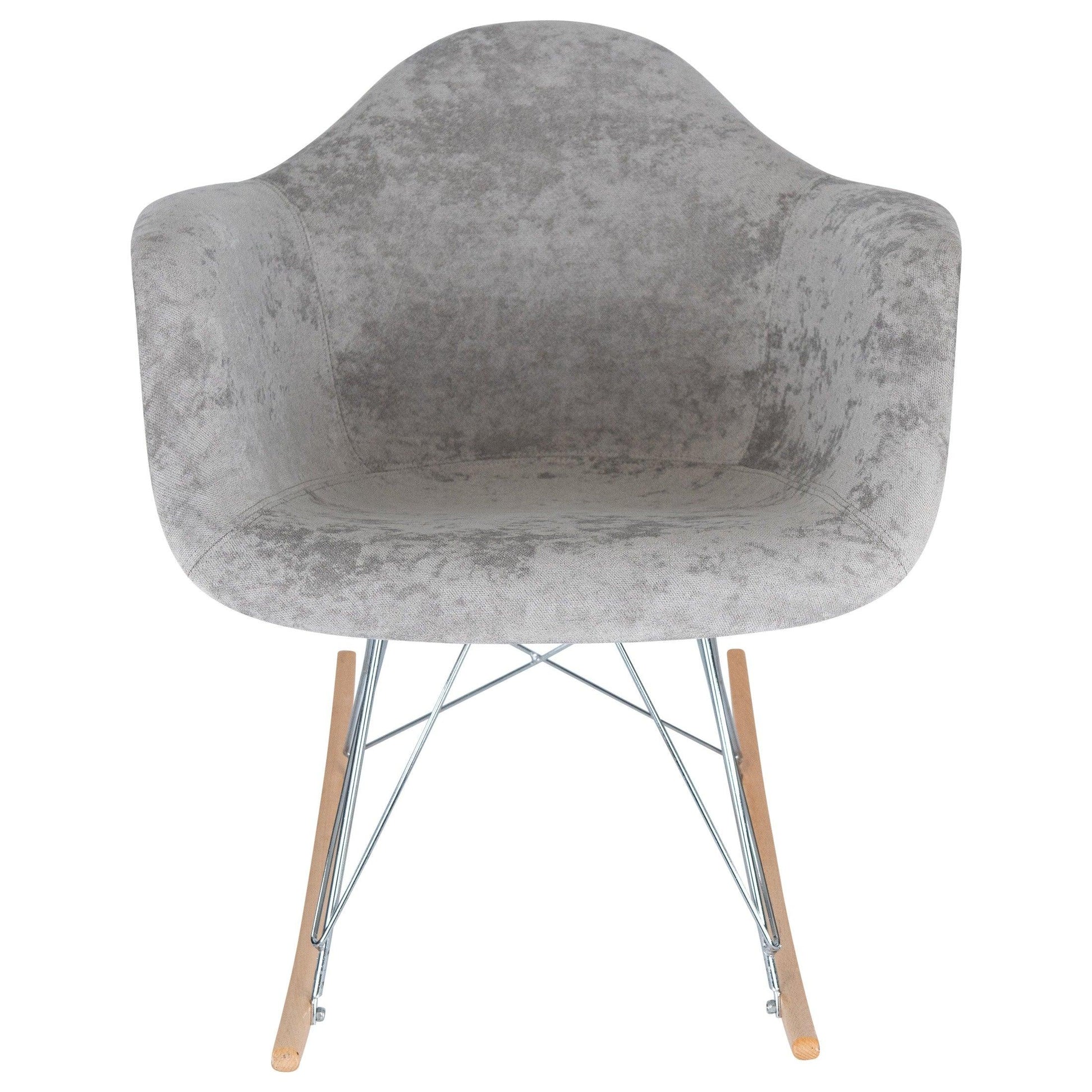 Willow Modern Fabric Eiffel Base Accent Side Chair - Elax Furniture