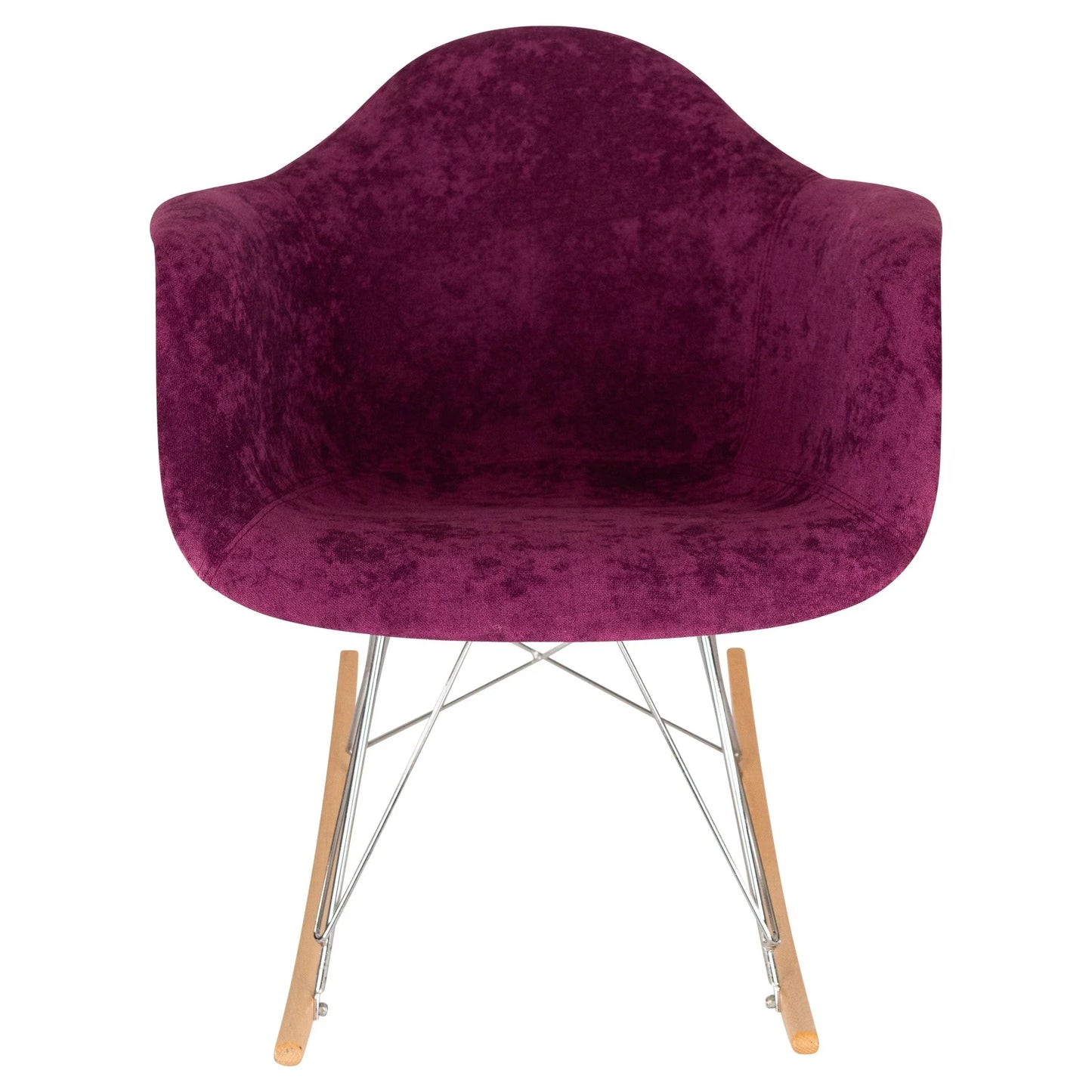 Willow Modern Fabric Eiffel Base Accent Side Chair - Elax Furniture