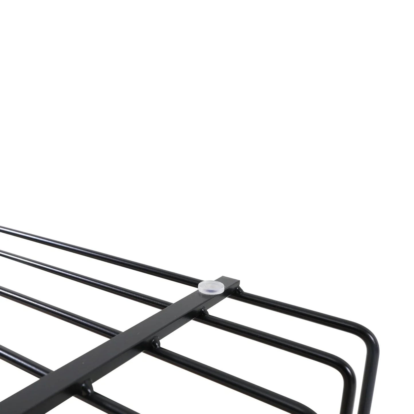 Walden Rectangular Coffee Table with Ash Wood Tabletop in Black Steel Frame - Elax Furniture