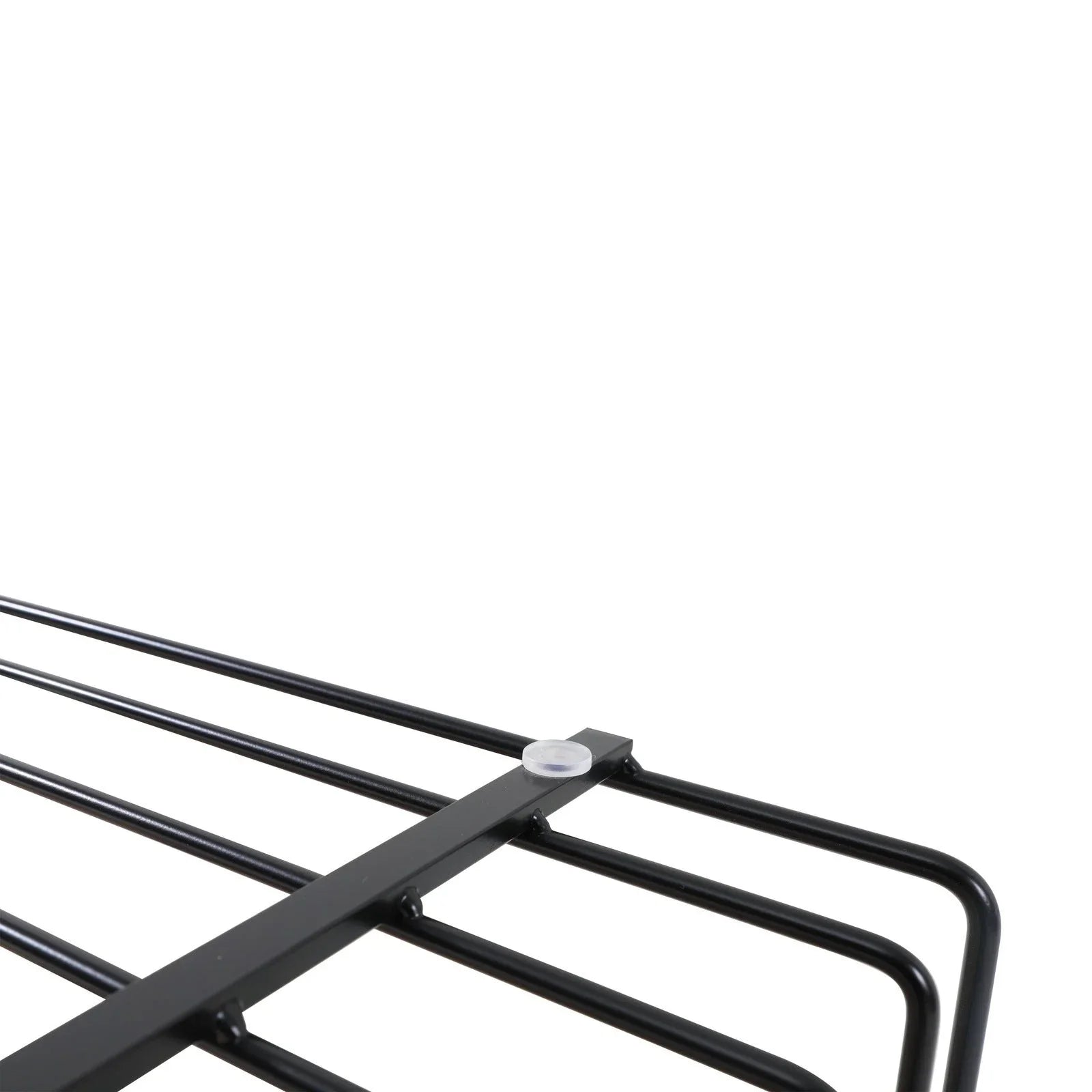 Walden Rectangular Coffee Table with Ash Wood Tabletop in Black Steel Frame - Elax Furniture