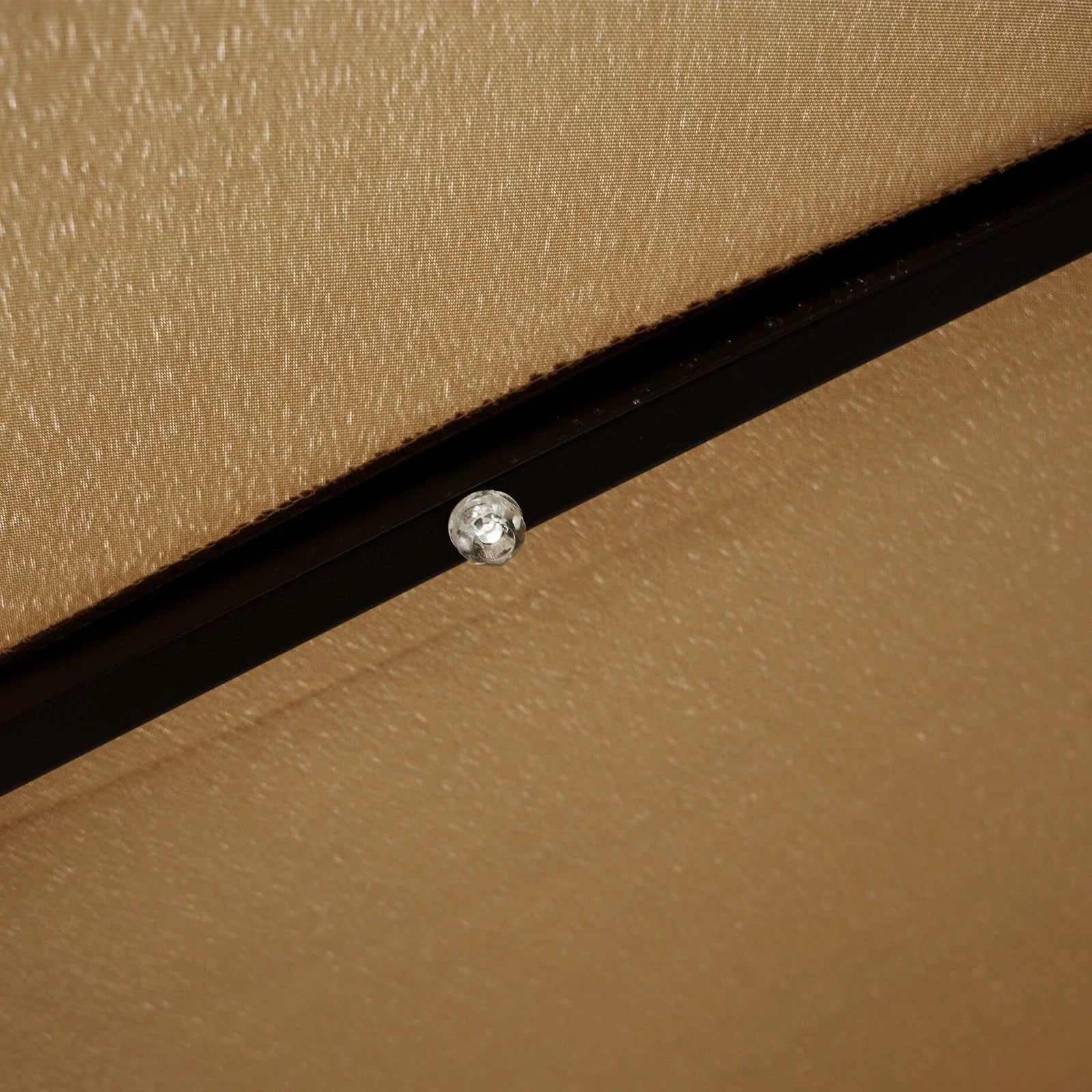 Willry Modern Outdoor 10 Ft Offset Cantilever Hanging Patio Umbrella With Solar Powered LED - Elax Furniture