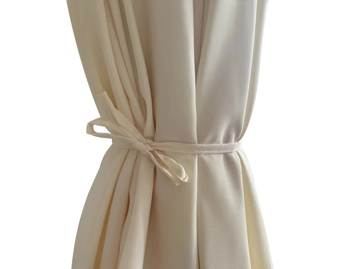 Willry Modern Outdoor 10 Ft Offset Cantilever Hanging Patio Umbrella With Solar Powered LED - Elax Furniture