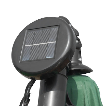 Willry Modern Outdoor 10 Ft Offset Cantilever Hanging Patio Umbrella With Solar Powered LED - Elax Furniture