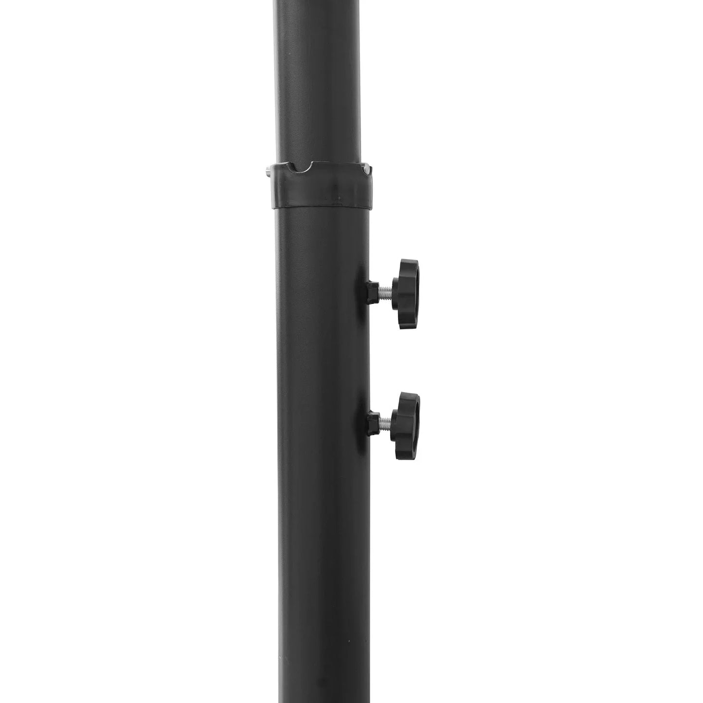 Willry Modern Outdoor 10 Ft Offset Cantilever Hanging Patio Umbrella With Solar Powered LED - Elax Furniture