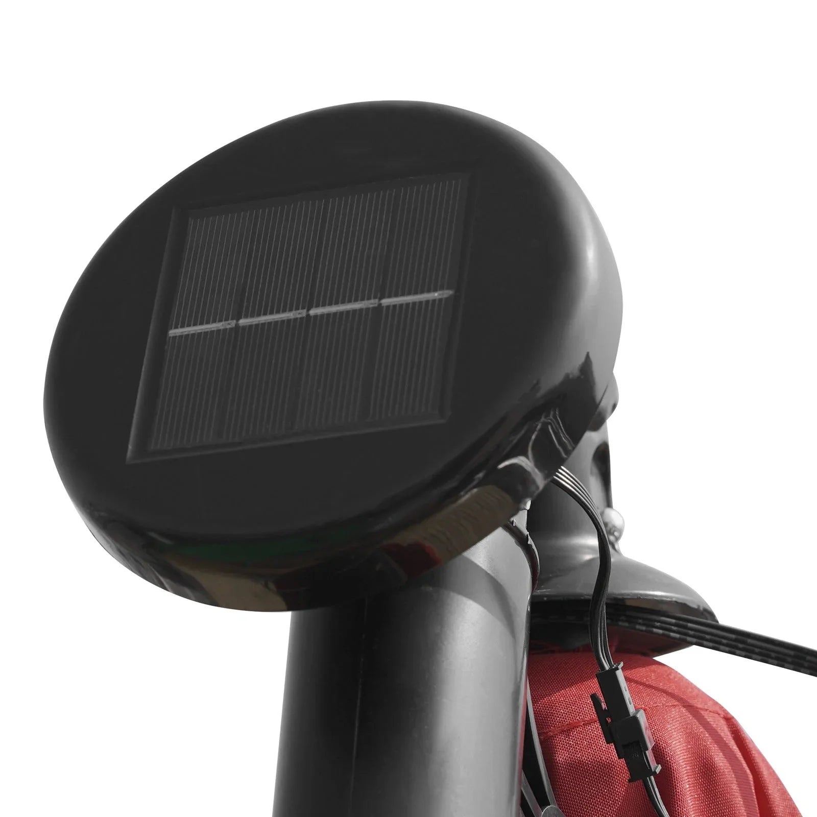 Willry Modern Outdoor 10 Ft Offset Cantilever Hanging Patio Umbrella With Solar Powered LED - Elax Furniture