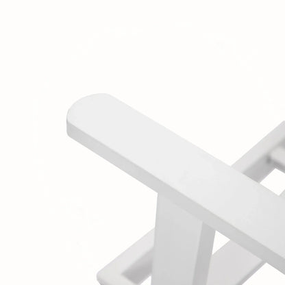Walbrooke Modern White Patio Arm Chair, Set of 2 - Elax Furniture