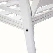 Walbrooke Modern 3-Piece Outdoor Patio Set with White Aluminum Frame and Removable Cushions Loveseat and Set of 2 Armchairs - Elax Furniture