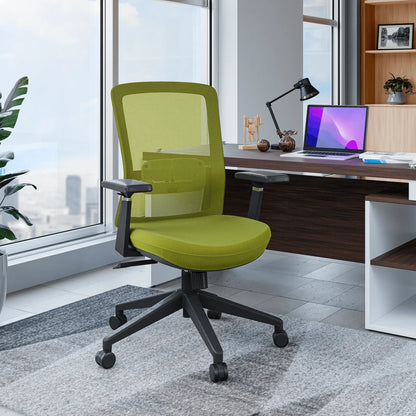 Ingram Ergonomic Modern Office Mesh Task Chair With Adjustable Height - Elax Furniture